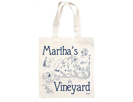 Maptote - Martha's Vineyard Grocery Tote